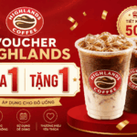 Voucher Highlands Mua 1 Tặng 1 - Hướng dẫn lấy mã miễn phí