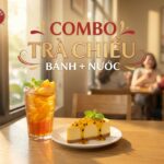 Combo Trà Chiều Highlands - Bánh + Nước