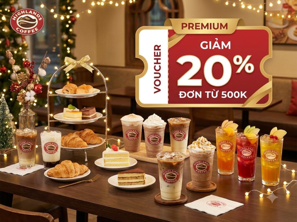 Mã Highlands Giảm 20% - Đơn Từ 500K