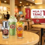 Voucher Highlands Mua 2 Tặng 1 - Nhóm 3 Người